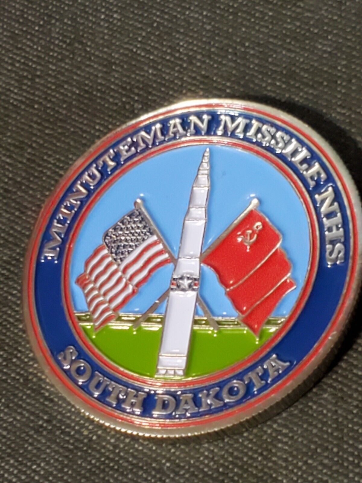 Minuteman Missile South Dakota Challenge Coin