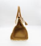 Hermes Birkin 35 "Fray Fray" Desert Sesame