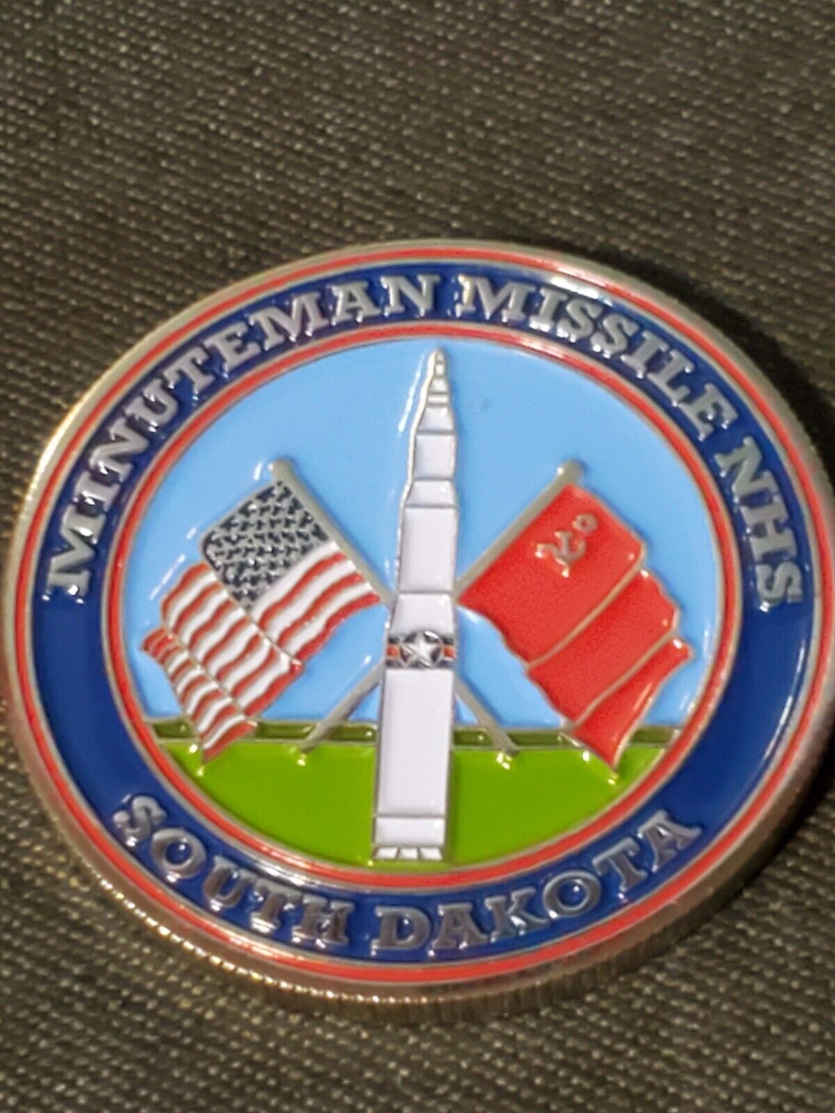Minuteman Missile South Dakota Challenge Coin