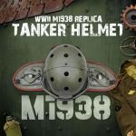 WW2 M1938 Tanker Helmet Replica for Collectors