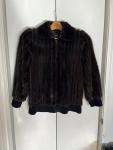 1980s Scandinavian Mink Fur Bomber Jacket