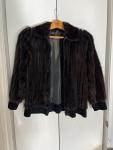 1980s Scandinavian Mink Fur Bomber Jacket