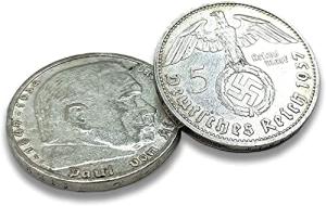 World War 2 German Reichsmark Coin (1936-1939)