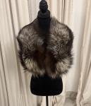 Saga Furs Silver Fox Scarf Collar