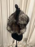 Saga Furs Silver Fox Scarf Collar