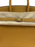 Hermes Birkin 25 Natural Sable Handbag with Gold