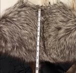 Silver Fox Fur Capelette Shawl Wrap