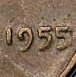 1955 Lincoln Wheat Penny 'Poor Man's Doubled Die