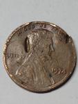 1974 Lincoln Penny Without Mint Mark