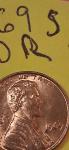 1969-S Lincoln Cent Double Die Collectible Coin