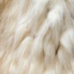 Vintage 1980s White Blue Fox Fur Jacket