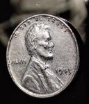 1943 Steel Zinc Plated Wheat Penny - No Mint Mark