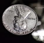 1943 Steel Zinc Plated Wheat Penny - No Mint Mark