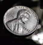 1943 Steel Zinc Plated Wheat Penny - No Mint Mark