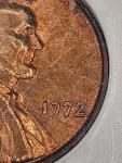 1972 Lincoln Memorial Cent Doubled Die Obverse