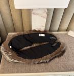 Silver Fox Fur Wrap Shawl for Saga Collectibles