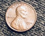 1974 Lincoln Memorial Penny Without Mint Mark