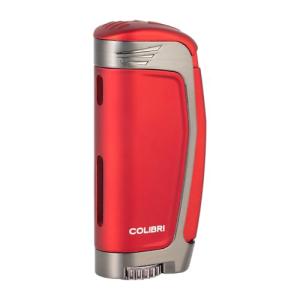 Colibri E3 Triple Jet Torch Lighter - Red