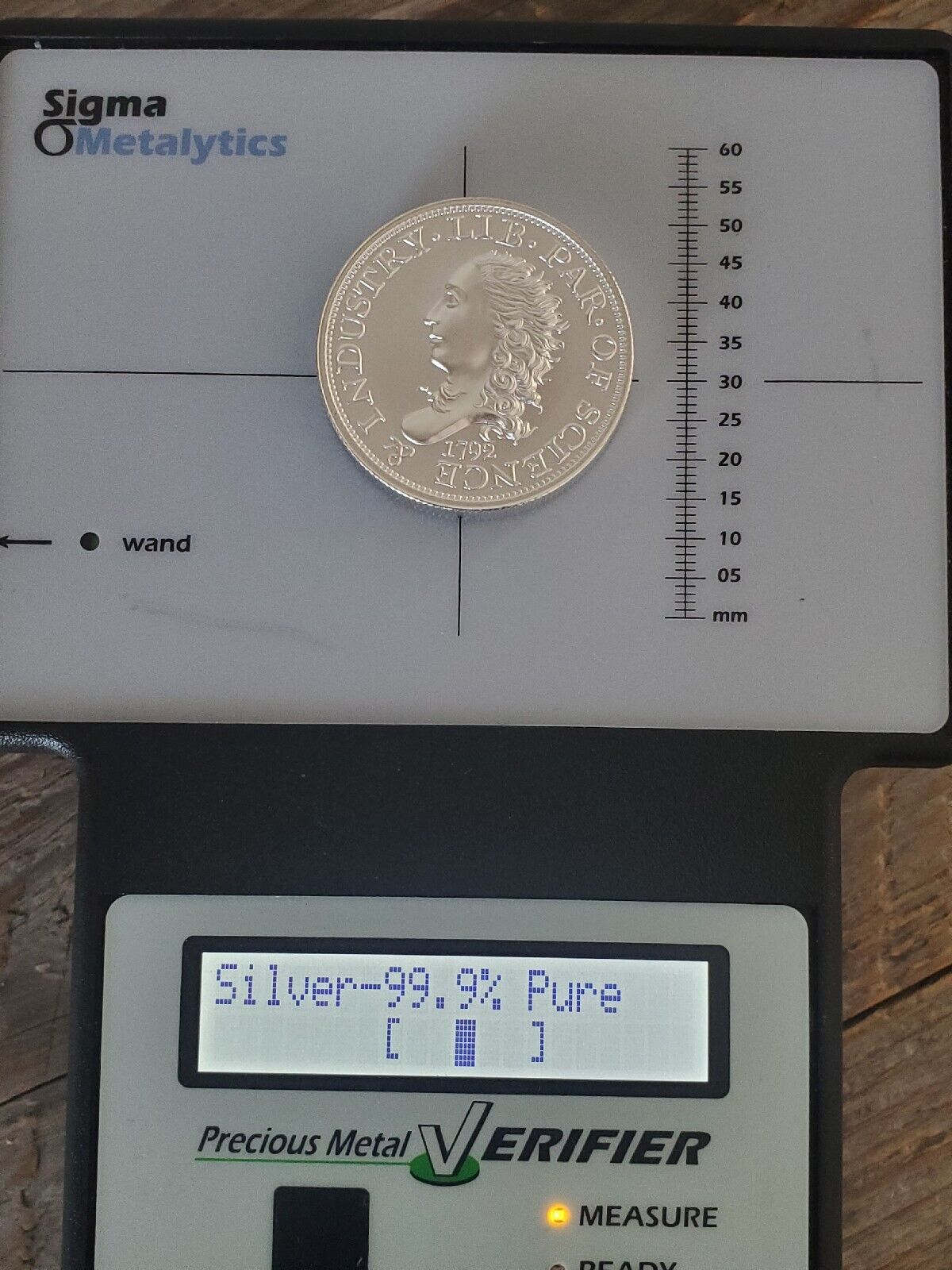 1792 Silver HALF DISME Commemorative Coin - Intaglio Tribute