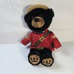 Royal Canadian Mounted Police Black Teddy Bear