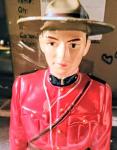 Ceramic RCMP Officer Money Bank Collectible