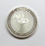 Canada RCMP Horseback 1 Oz Silver Round