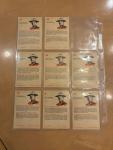 1973 Royal Canadian Mounted Police Vintage Card Lot