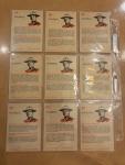 1973 Royal Canadian Mounted Police Vintage Card Lot