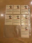 1973 Royal Canadian Mounted Police Vintage Card Lot