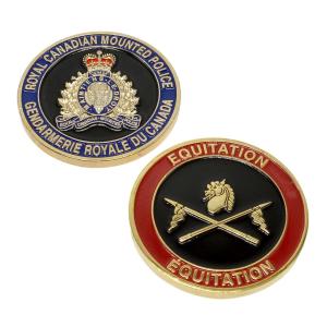 RCMP Mounted Police Challenge Coin - Horse Division