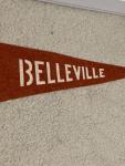 Belleville RCMP Vintage Felt Pennant - 1960s