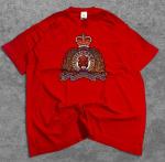 Vintage RCMP Mounted Police T-Shirt Size Large