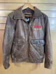 RCMP ELITE Bomber Leather Jacket - Size Small