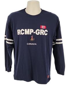 RCMP Elite Adult Navy Long Sleeve Shirt
