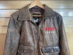 RCMP ELITE Bomber Leather Jacket - Size Small