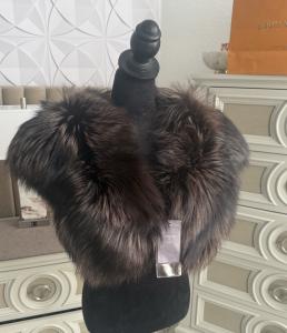 Saga Fox Fur Capelette Shawl Wrap