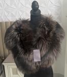 Saga Fox Fur Capelette Shawl Wrap