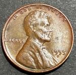 Rare 1955 D Double-Side Error Coin