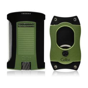 Colibri Daytona Lighter and S-Cut Cutter Set