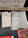 Vintage WWII Memorabilia: Letters, Diary, and More