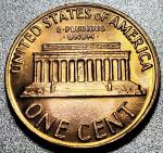 1969 Double Die Obverse Lincoln Memorial Coin