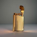 Rare Vintage Colibri FTR-37000 Gold Flint Lighter