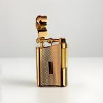 Rare Vintage Colibri FTR-37000 Gold Flint Lighter