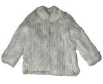 1970s Vintage SAGA Fox Fur Coat Size M