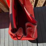 Orange Hermes Birkin 35 Handbag with Gold Hardware