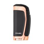 Colibri E3 Triple Jet Flame Lighter - Black/Rose Gold
