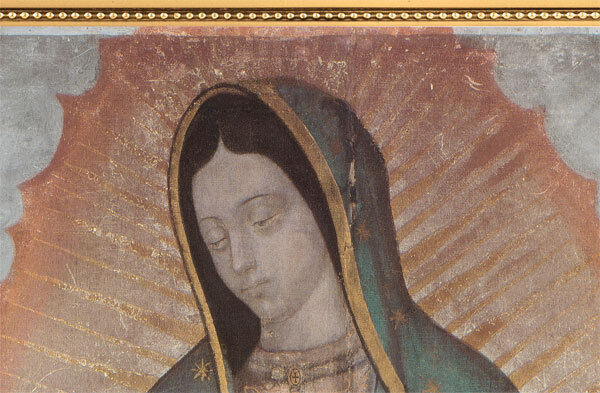 Religious Lady of Guadalupe Canvas Art - 24"x36