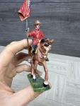 Royal Canadian Mounted Police Standard Bearer Figurine