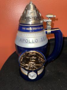 Apollo 11 50th Anniversary Stein with Certificate