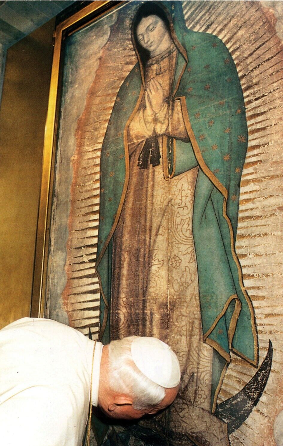 Religious Lady of Guadalupe Canvas Art - 24"x36